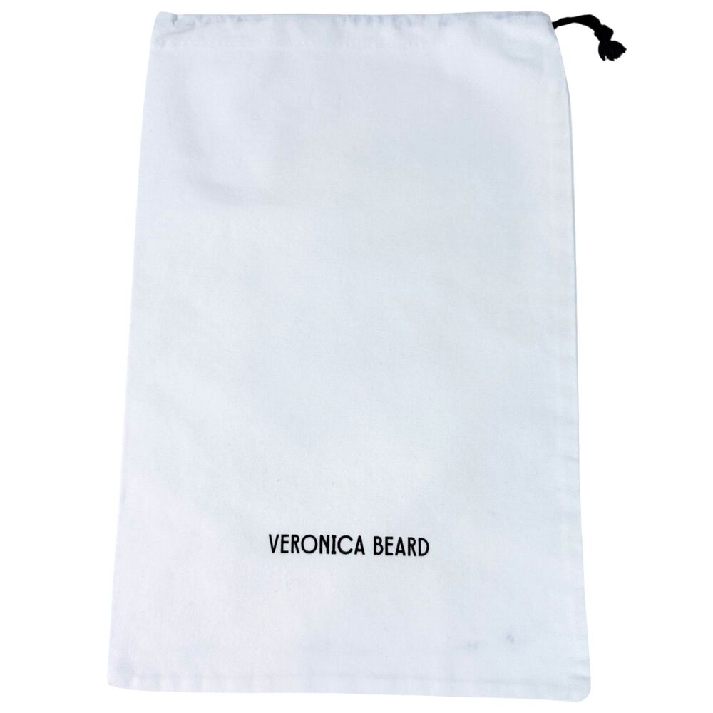 Veronica Beard‎ Dust Bag White Cotton Drawstring Storage Accessory